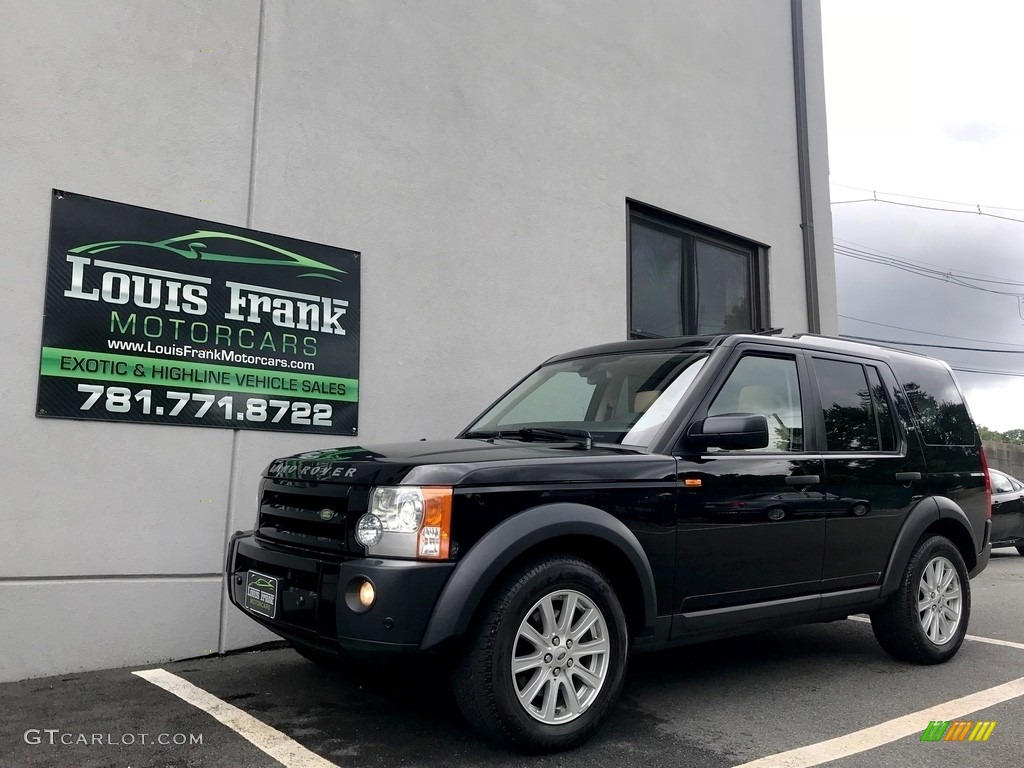 2008 LR3 V8 SE - Java Black Pearlescent / Alpaca Beige photo #134