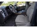 2018 GMC Sierra 1500 Jet Black Interior Front Seat Photo