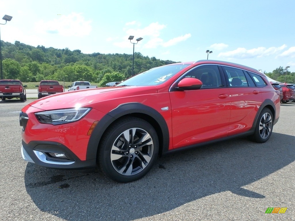 Sport Red 2018 Buick Regal TourX Essence AWD Exterior Photo #128518343