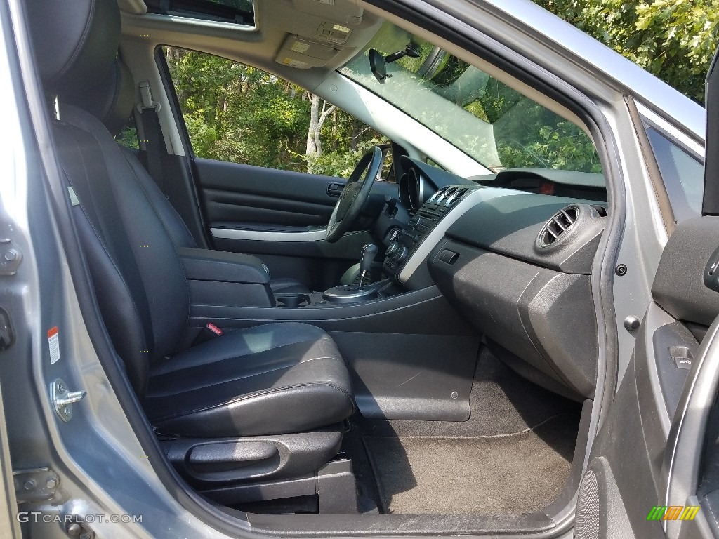 2010 CX-7 s Touring AWD - Liquid Silver Metallic / Black photo #10