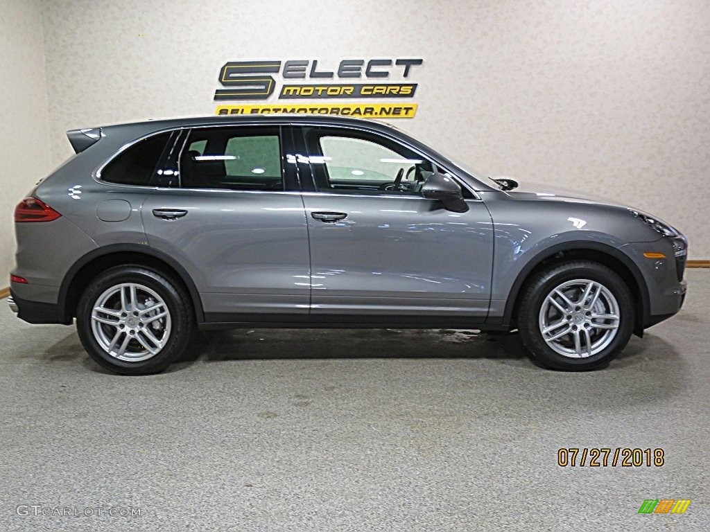 2017 Cayenne S - Palladium Metallic / Black photo #4