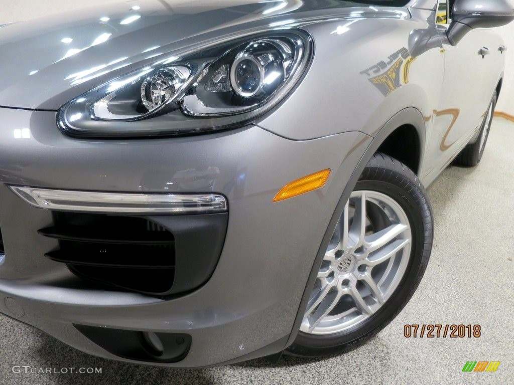2017 Cayenne S - Palladium Metallic / Black photo #7