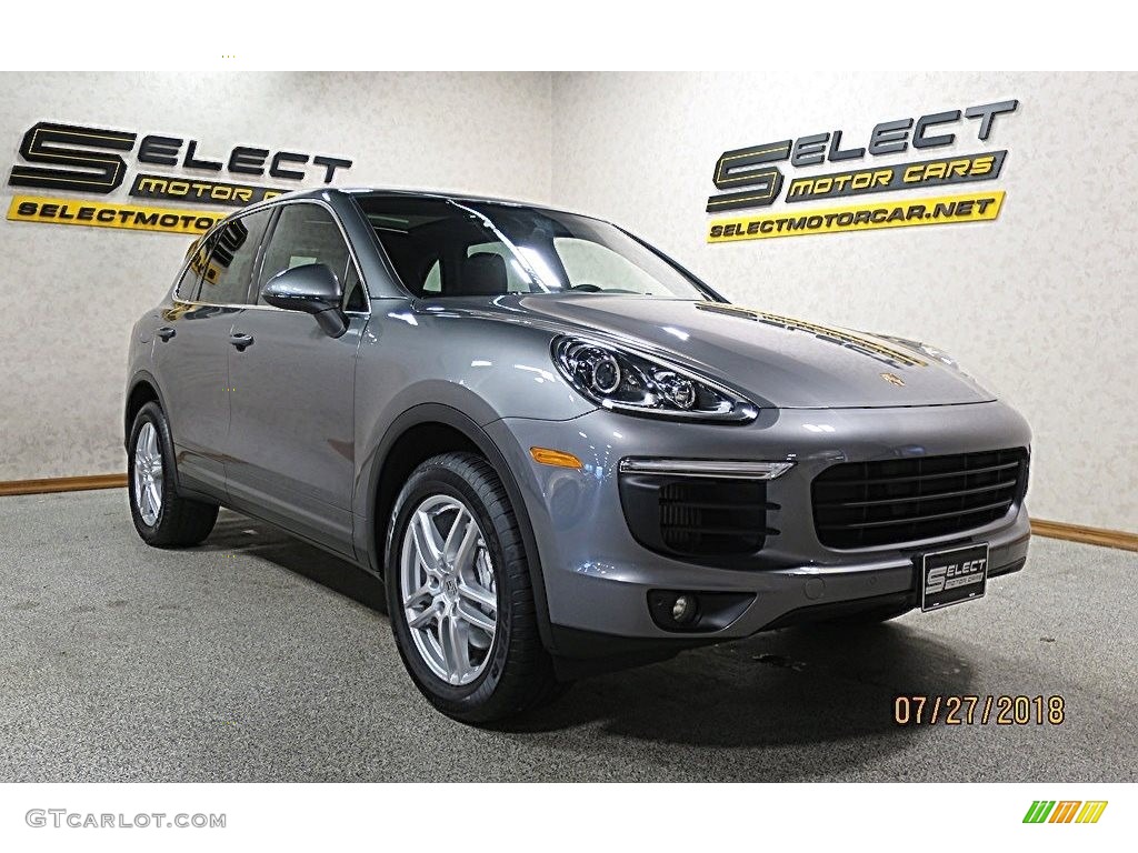 2017 Cayenne S - Palladium Metallic / Black photo #13
