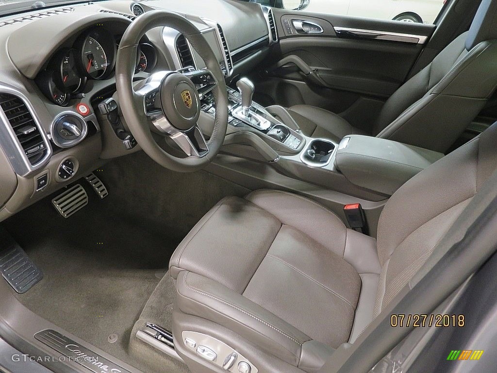 2017 Cayenne S - Palladium Metallic / Black photo #14