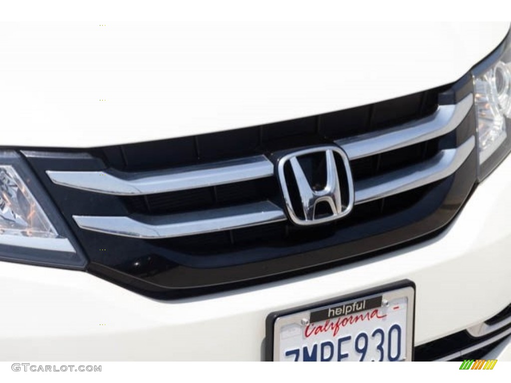 2015 Odyssey EX-L - White Diamond Pearl / Gray photo #8
