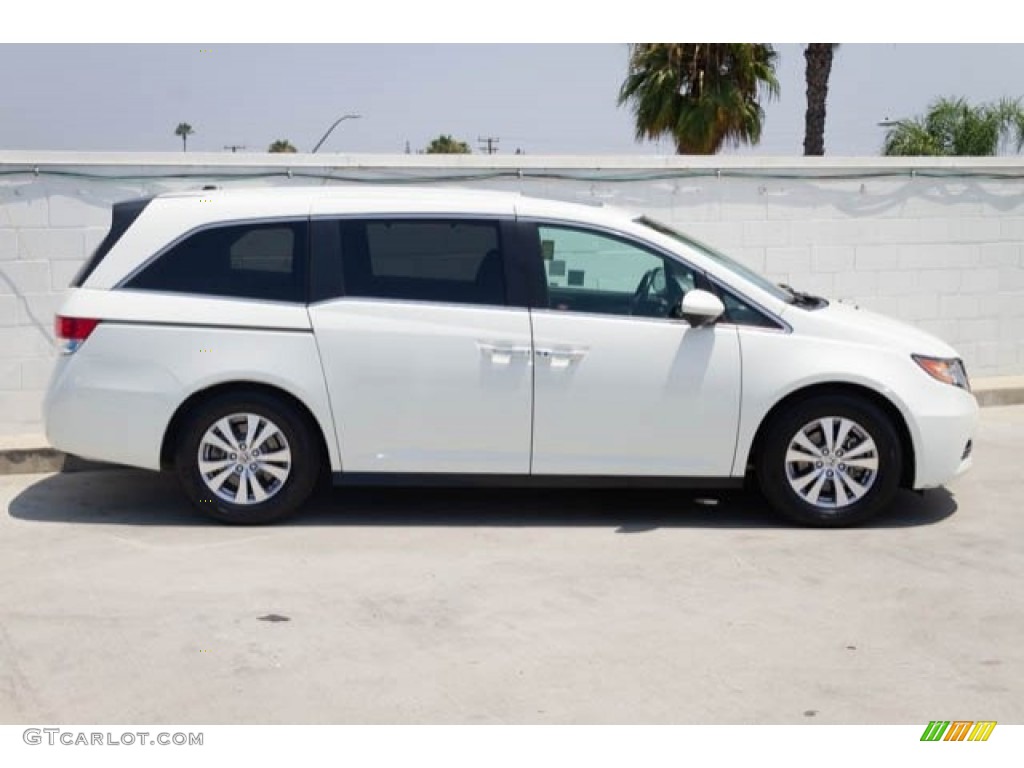 2015 Odyssey EX-L - White Diamond Pearl / Gray photo #9