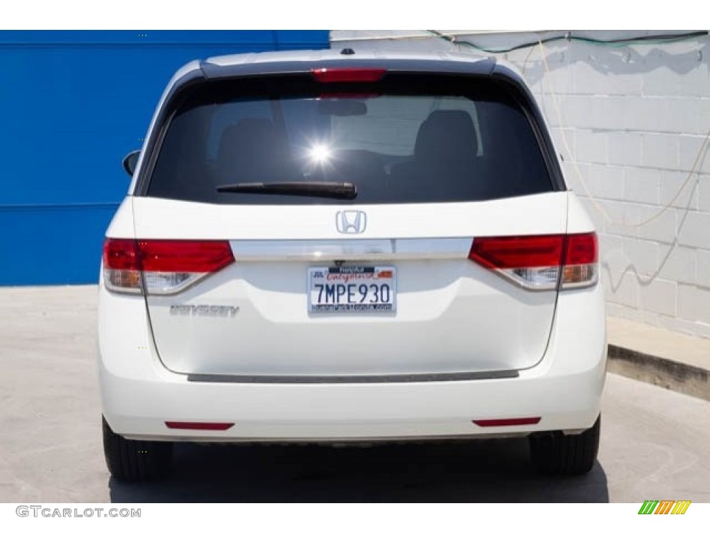 2015 Odyssey EX-L - White Diamond Pearl / Gray photo #10