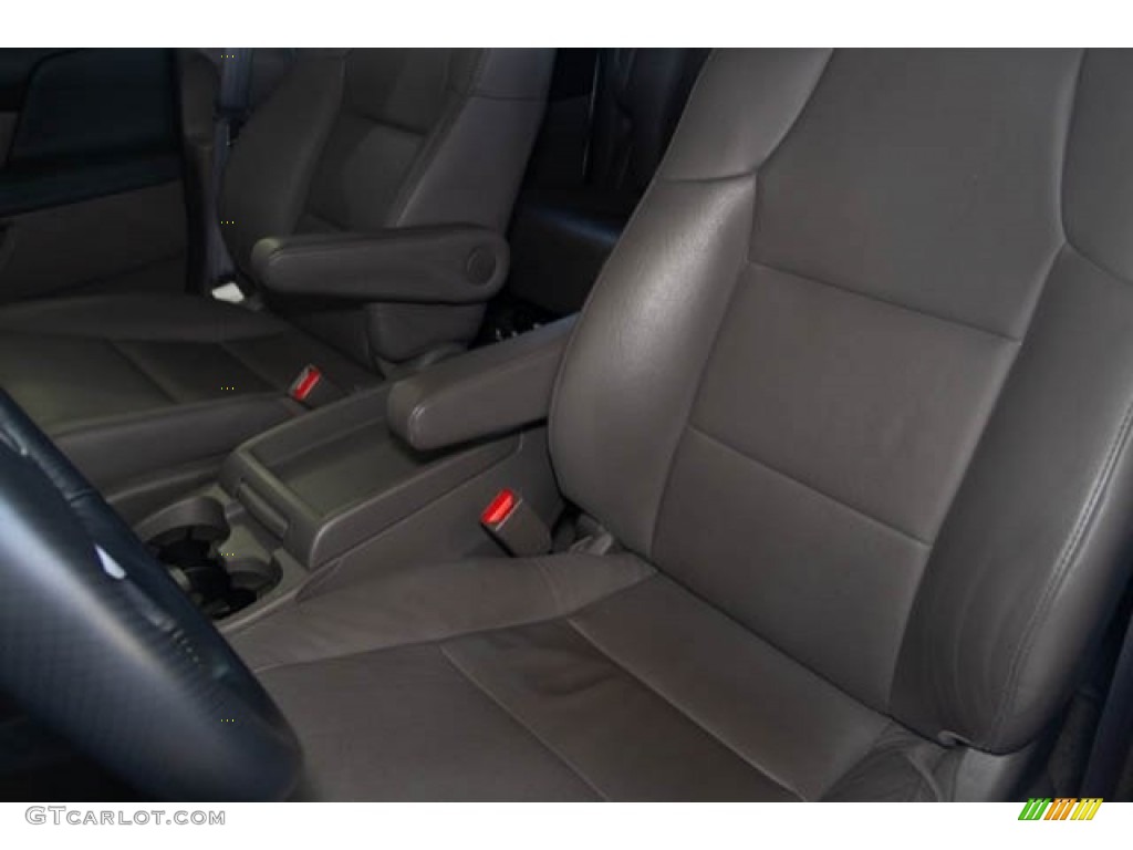 2015 Odyssey EX-L - White Diamond Pearl / Gray photo #16