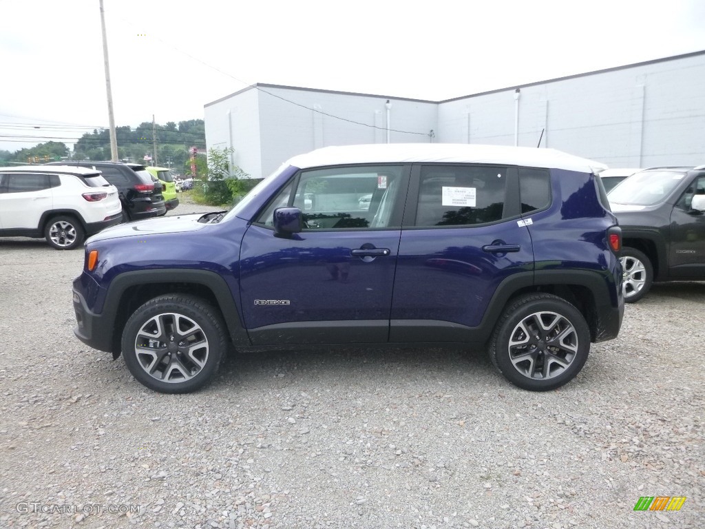 2018 Renegade Latitude 4x4 - Jetset Blue / Black photo #2
