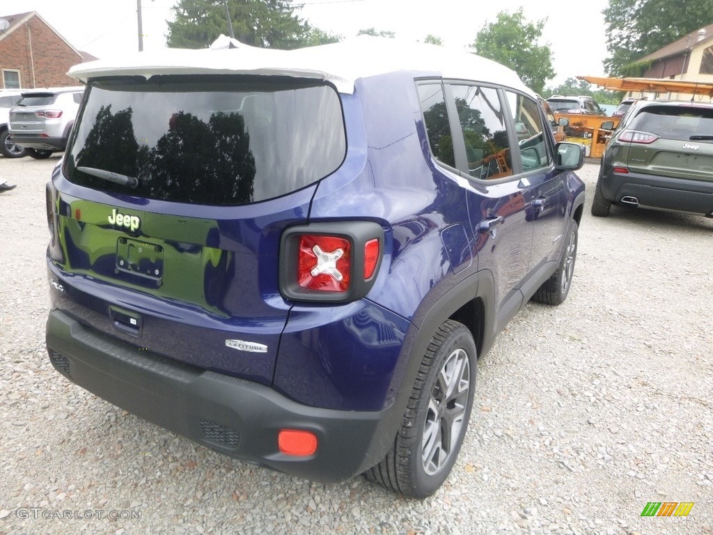 2018 Renegade Latitude 4x4 - Jetset Blue / Black photo #5