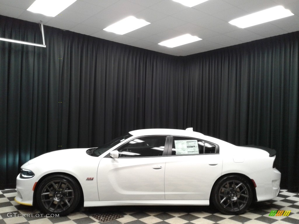 2018 Charger R/T Scat Pack - White Knuckle / Black photo #1