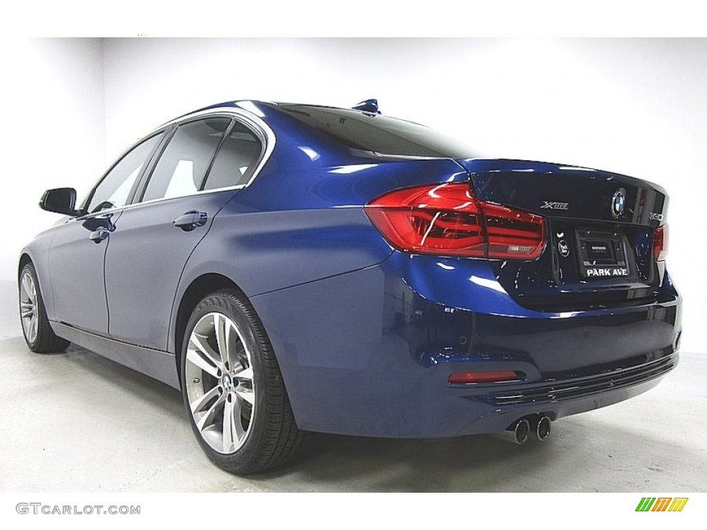 2018 3 Series 330i xDrive Sedan - Mediterranean Blue Metallic / Black photo #3