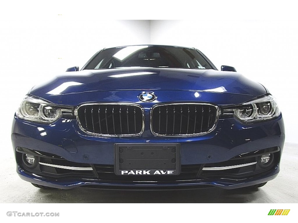 2018 3 Series 330i xDrive Sedan - Mediterranean Blue Metallic / Black photo #8