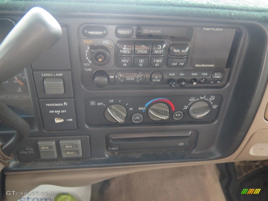 1998 C/K K1500 Silverado Extended Cab 4x4 - Emerald Green Metallic / Neutral photo #14