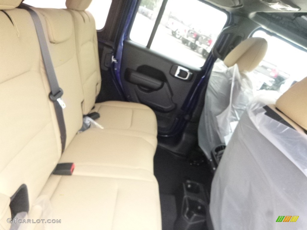 2018 Wrangler Unlimited Sport 4x4 - Ocean Blue Metallic / Black/Heritage Tan photo #12