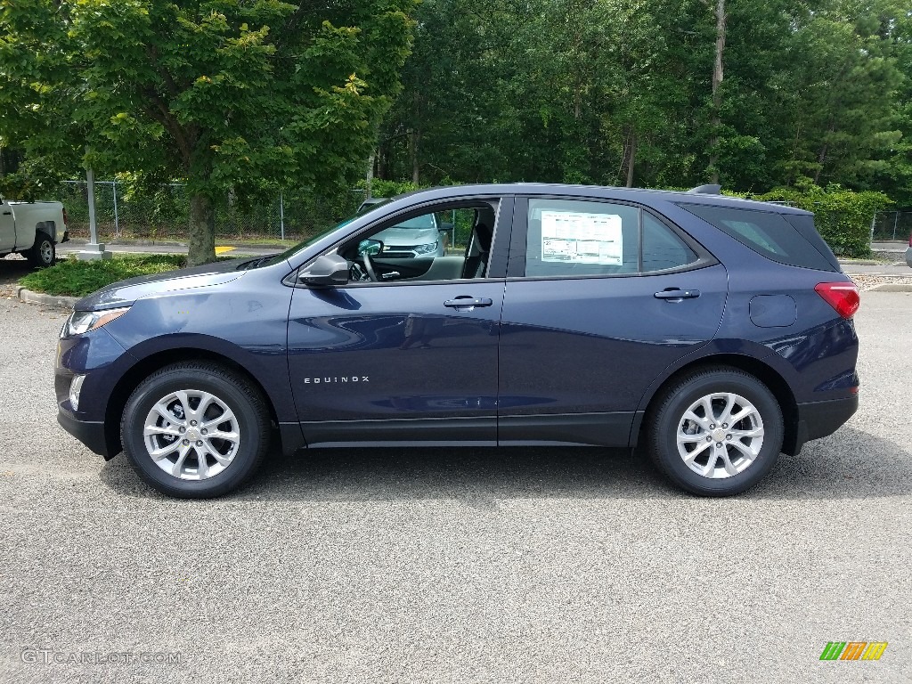 Storm Blue Metallic 2019 Chevrolet Equinox LS AWD Exterior Photo #128528270
