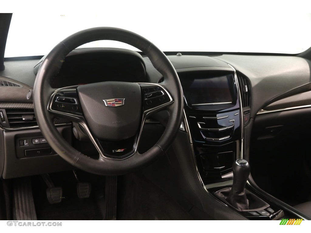 2016 Cadillac ATS Sedan Jet Black Dashboard Photo #128528999