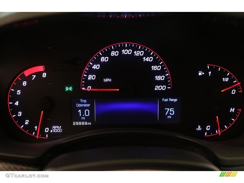 2016 Cadillac ATS Sedan Gauges Photo #128529038