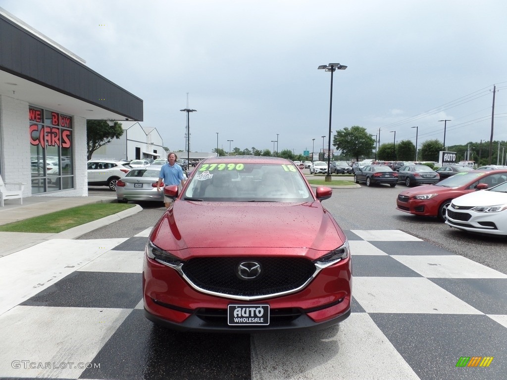 2018 CX-5 Grand Touring - Soul Red Crystal Metallic / Parchment photo #2
