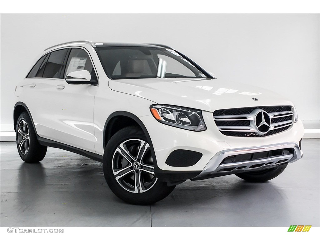designo Diamond White Metallic 2018 Mercedes-Benz GLC 300 4Matic Exterior Photo #128529926