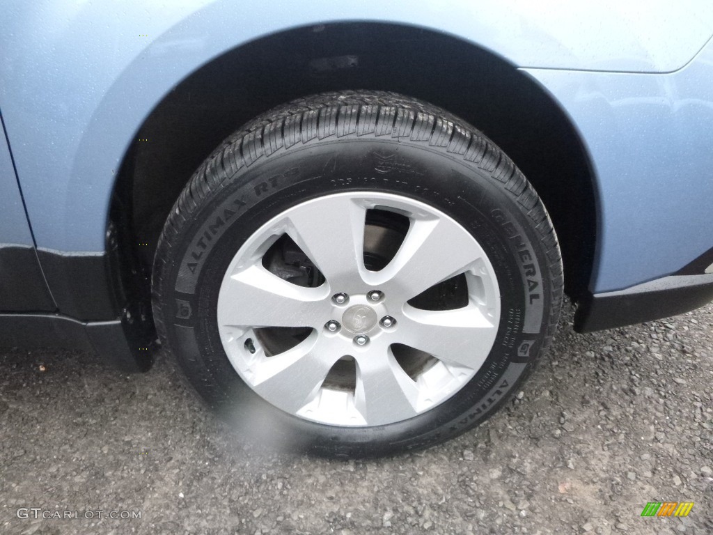 2012 Outback 2.5i Premium - Sky Blue Metallic / Off Black photo #2