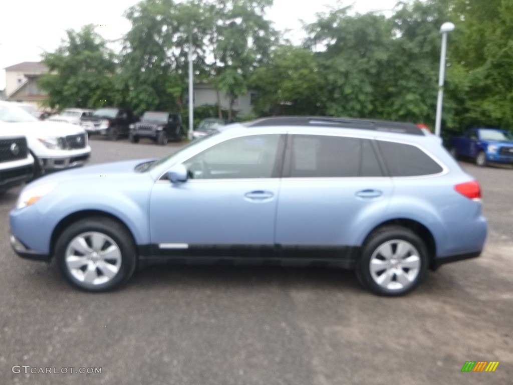 2012 Outback 2.5i Premium - Sky Blue Metallic / Off Black photo #7