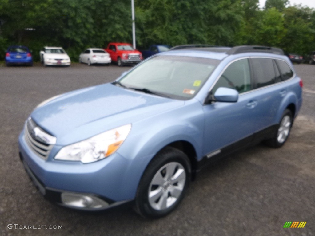2012 Outback 2.5i Premium - Sky Blue Metallic / Off Black photo #8