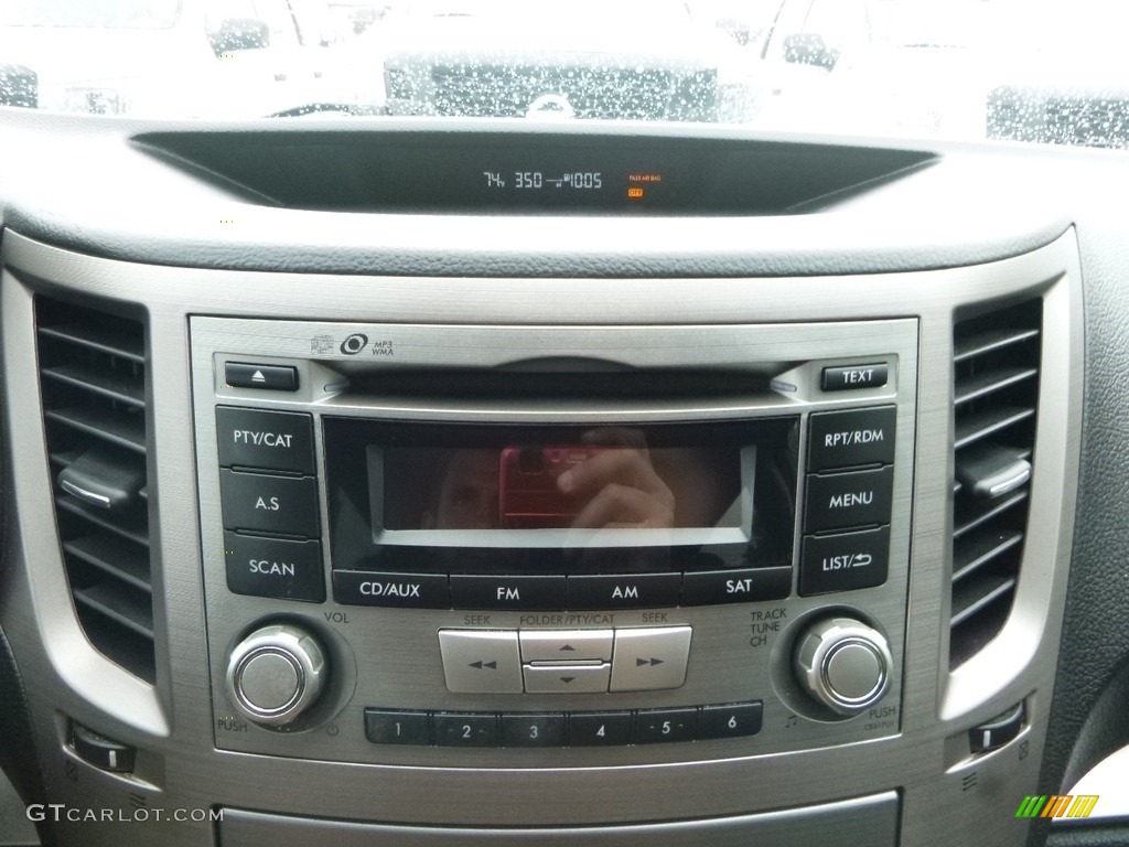 2012 Outback 2.5i Premium - Sky Blue Metallic / Off Black photo #18