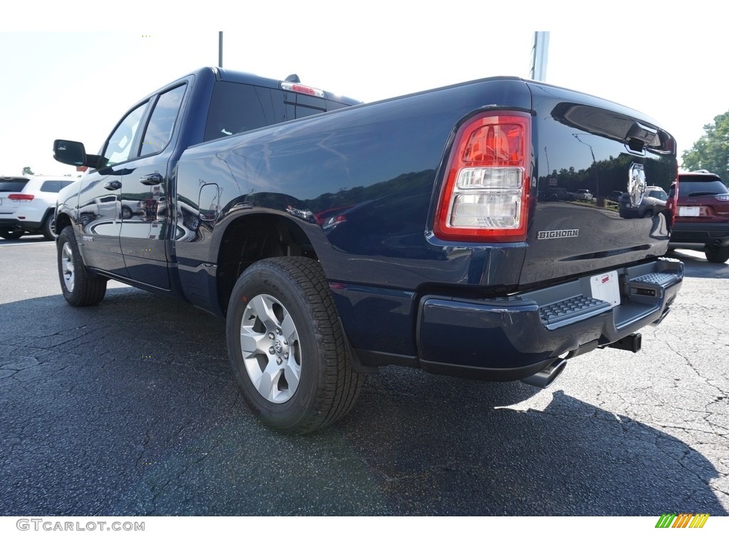 2019 1500 Big Horn Quad Cab - Patriot Blue Pearl / Black photo #12