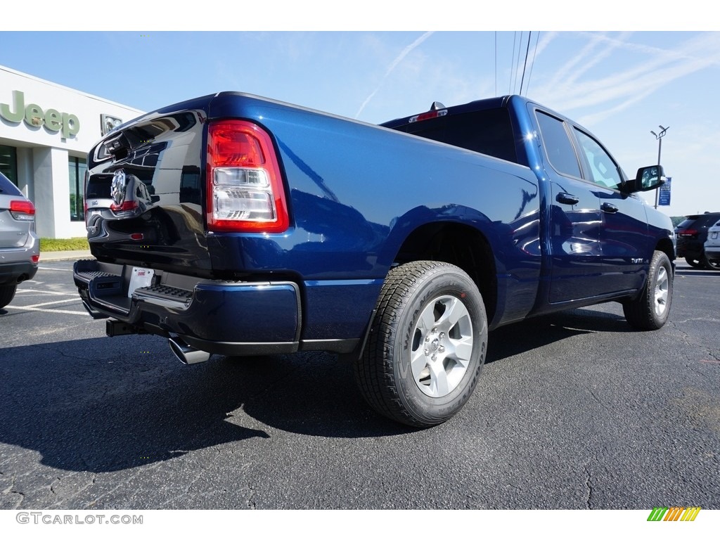 2019 1500 Big Horn Quad Cab - Patriot Blue Pearl / Black photo #15