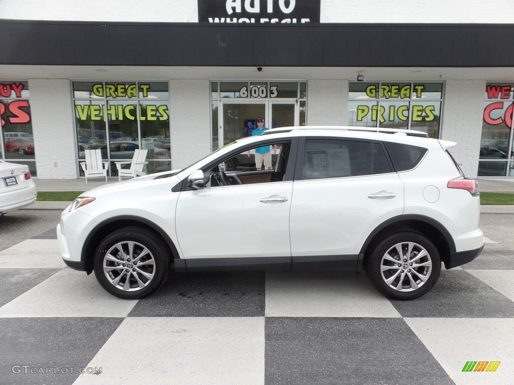 Blizzard Pearl Toyota RAV4