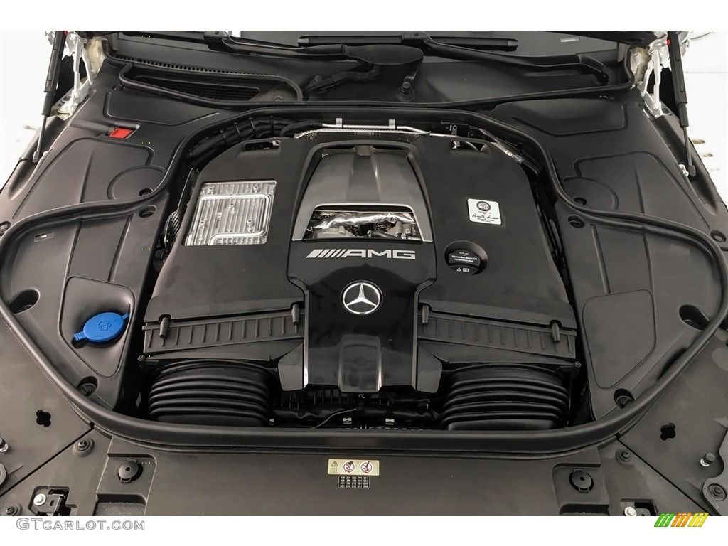 2018 Mercedes-Benz S AMG S63 Coupe 4.0 Liter biturbo DOHC 32-Valve VVT V8 Engine Photo #128531051