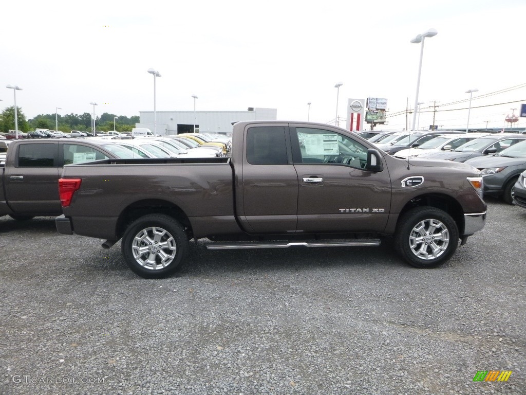 2018 TITAN XD SV King Cab 4x4 - Java Metallic / Black photo #3