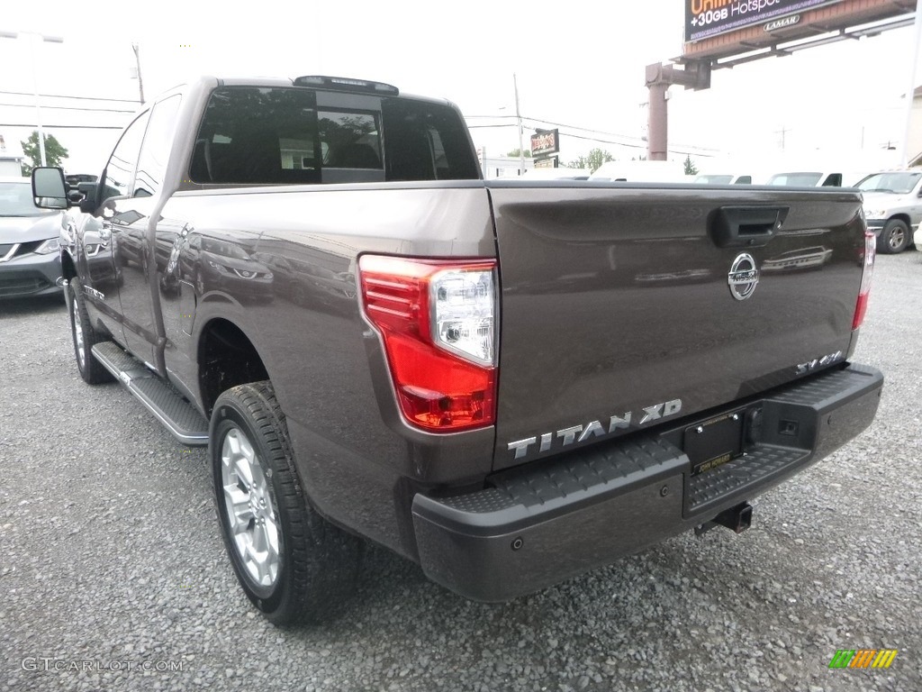 2018 TITAN XD SV King Cab 4x4 - Java Metallic / Black photo #6