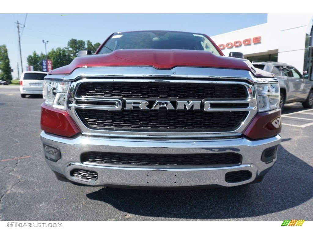 2019 1500 Tradesman Quad Cab - Delmonico Red Pearl / Black photo #2