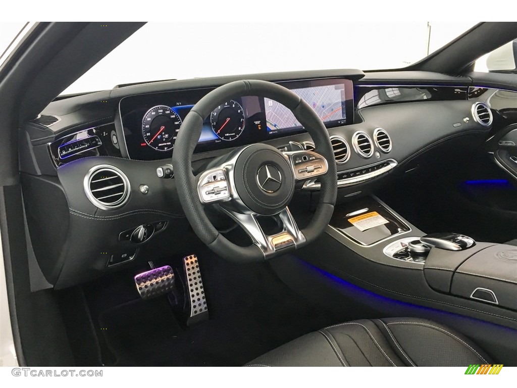 2018 Mercedes-Benz S AMG S63 Coupe Black Dashboard Photo #128531315