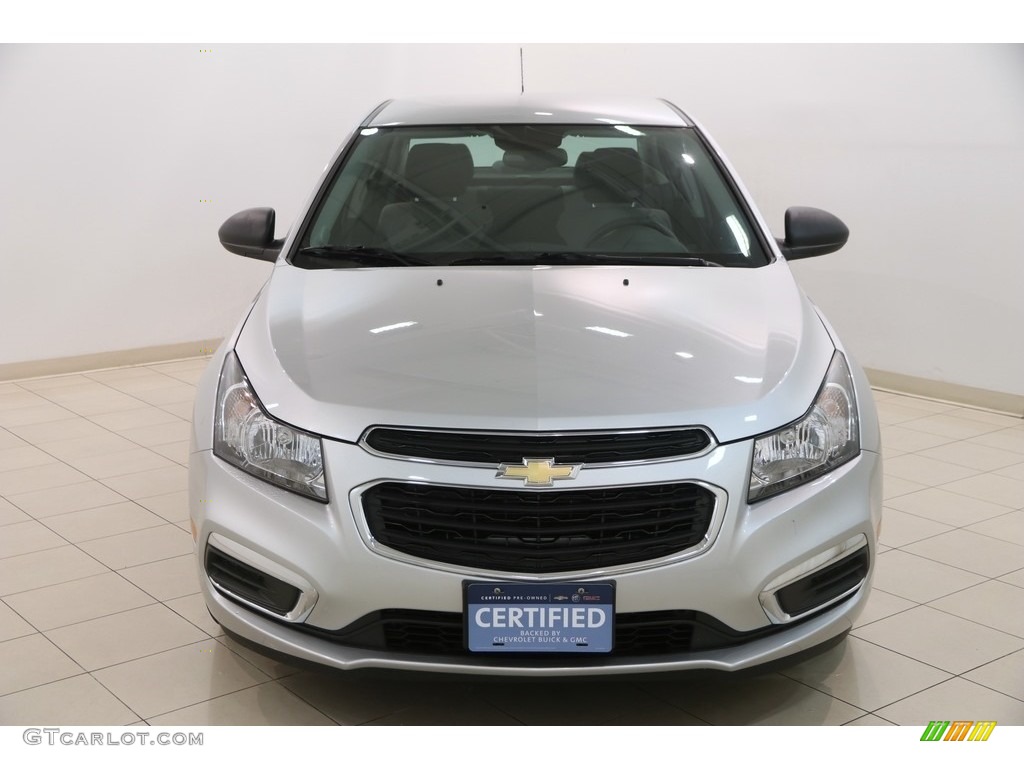 2015 Cruze LS - Silver Ice Metallic / Jet Black/Medium Titanium photo #2