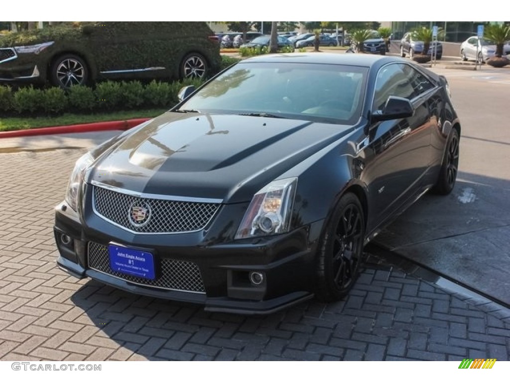 2014 CTS -V Coupe - Phantom Gray Metallic / Ebony/Ebony photo #3