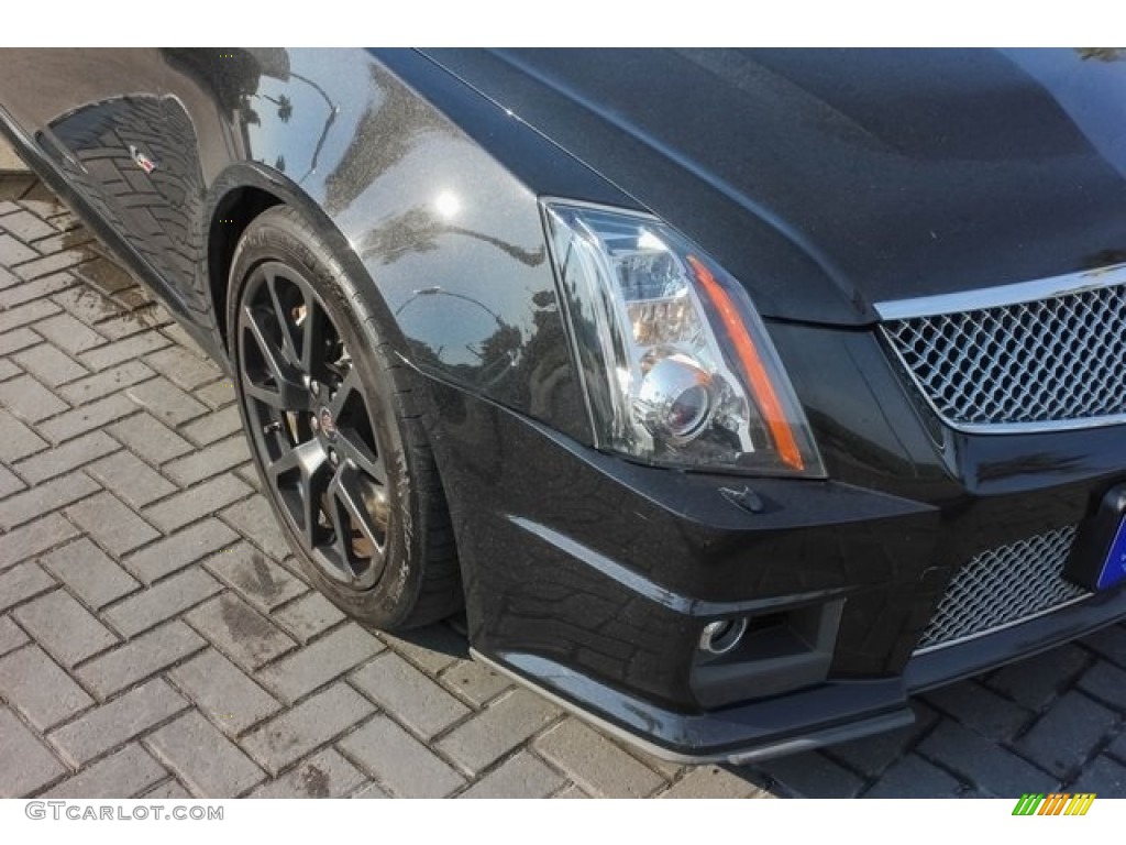 2014 CTS -V Coupe - Phantom Gray Metallic / Ebony/Ebony photo #10