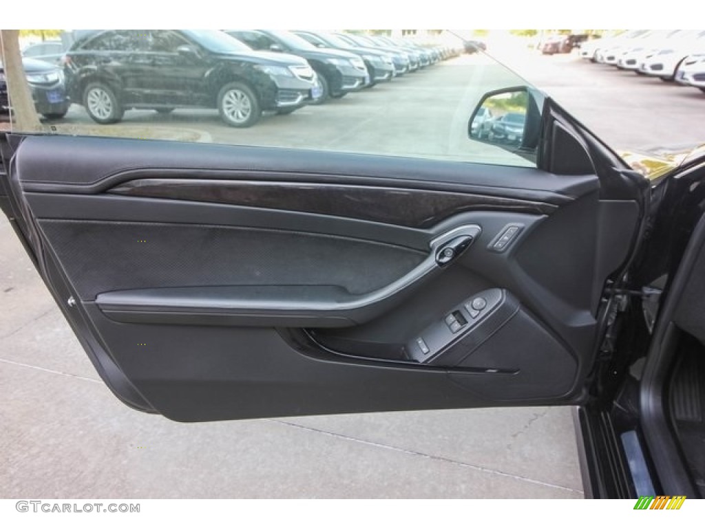 2014 CTS -V Coupe - Phantom Gray Metallic / Ebony/Ebony photo #18