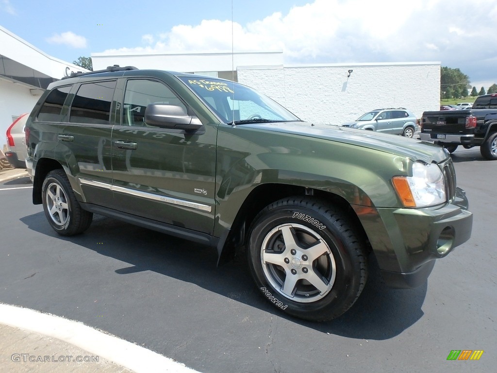 2006 Grand Cherokee Laredo 4x4 - Jeep Green Metallic / Medium Slate Gray photo #3