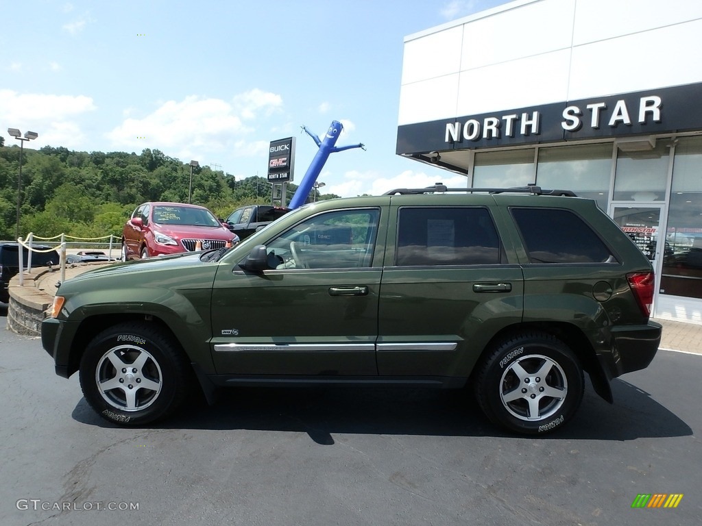2006 Grand Cherokee Laredo 4x4 - Jeep Green Metallic / Medium Slate Gray photo #9