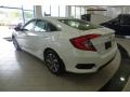 2018 White Orchid Pearl Honda Civic EX Sedan  photo #2