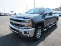 Blue Granite Metallic 2015 Chevrolet Silverado 3500HD LTZ Crew Cab 4x4