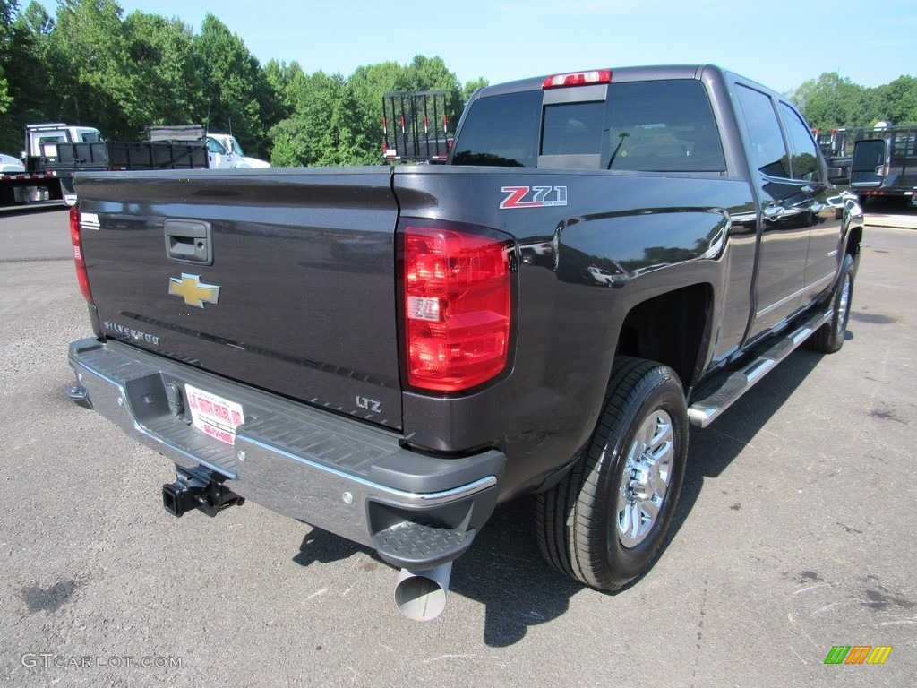 2015 Silverado 3500HD LTZ Crew Cab 4x4 - Blue Granite Metallic / Jet Black/Dark Ash photo #5