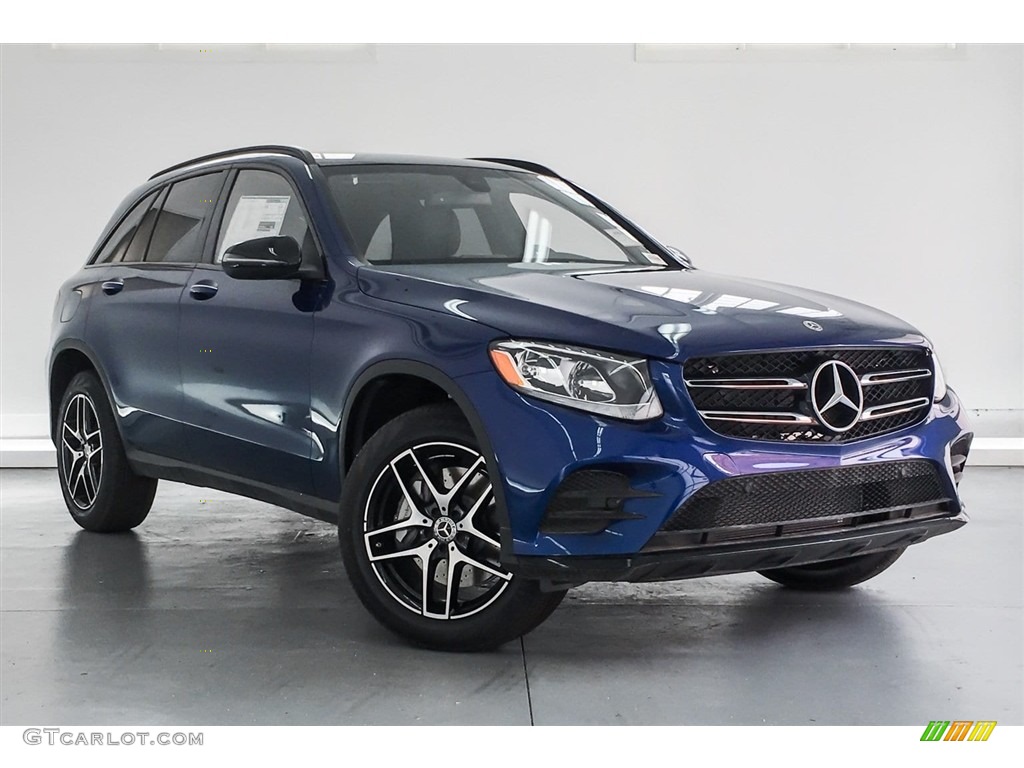 Brilliant Blue Metallic 2018 Mercedes-Benz GLC 300 4Matic Exterior Photo #128535201