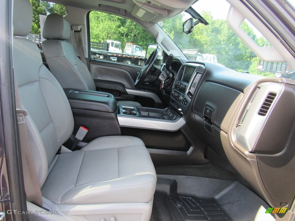 2015 Silverado 3500HD LTZ Crew Cab 4x4 - Blue Granite Metallic / Jet Black/Dark Ash photo #12