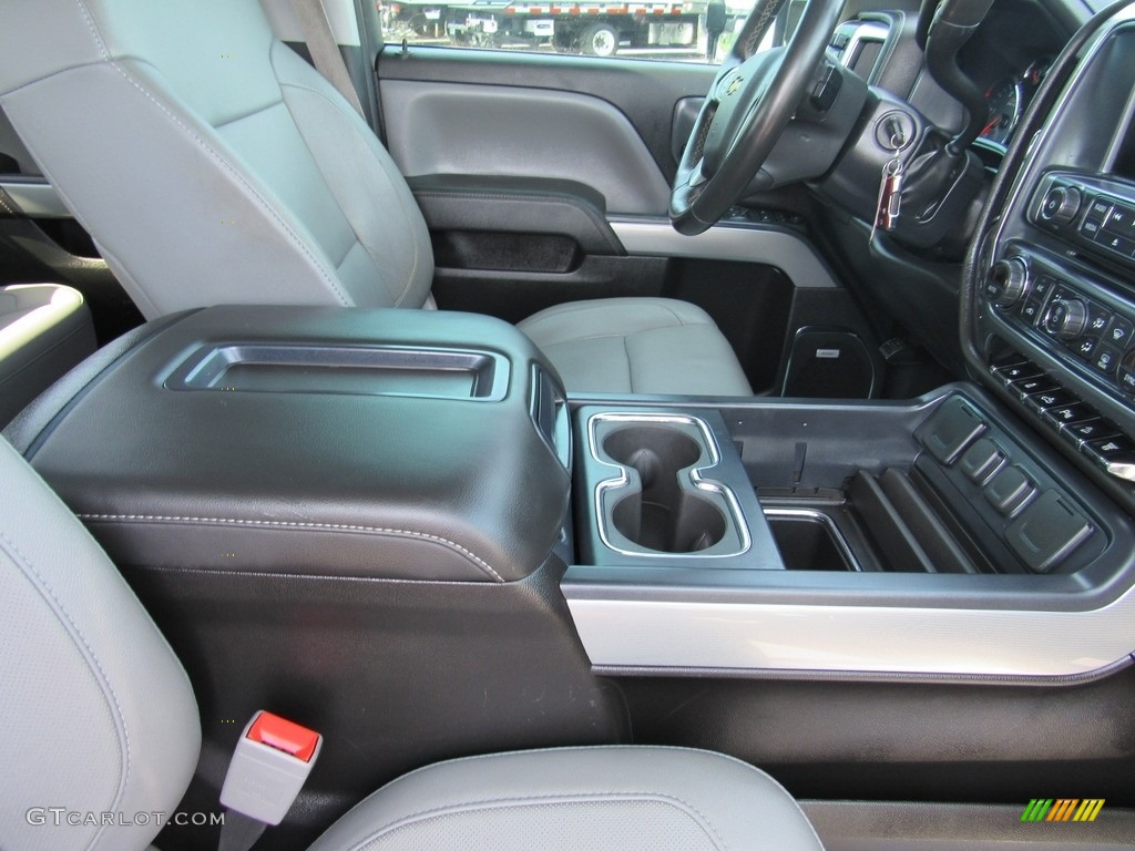2015 Silverado 3500HD LTZ Crew Cab 4x4 - Blue Granite Metallic / Jet Black/Dark Ash photo #16