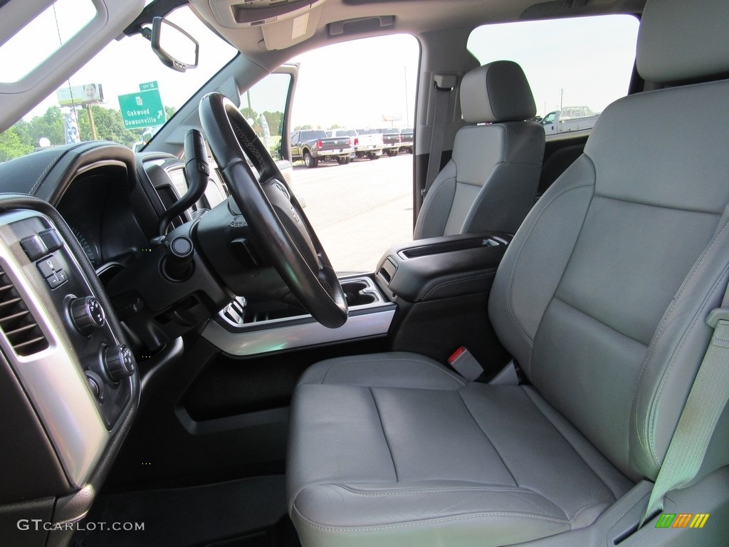 2015 Silverado 3500HD LTZ Crew Cab 4x4 - Blue Granite Metallic / Jet Black/Dark Ash photo #17