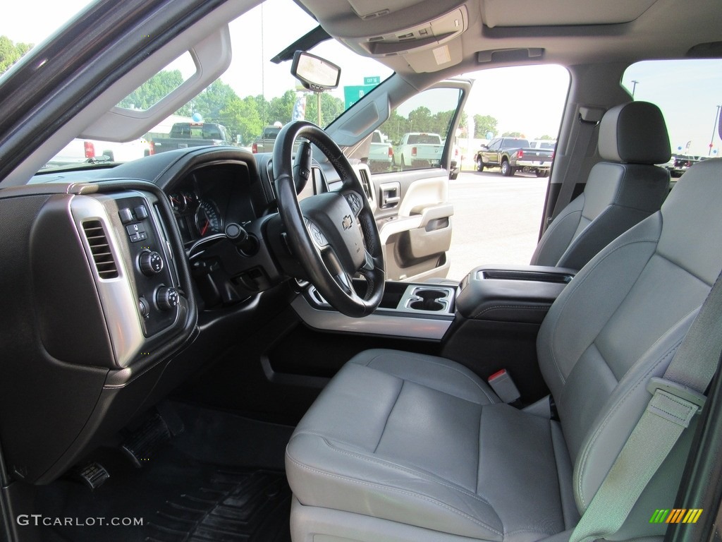 2015 Silverado 3500HD LTZ Crew Cab 4x4 - Blue Granite Metallic / Jet Black/Dark Ash photo #18